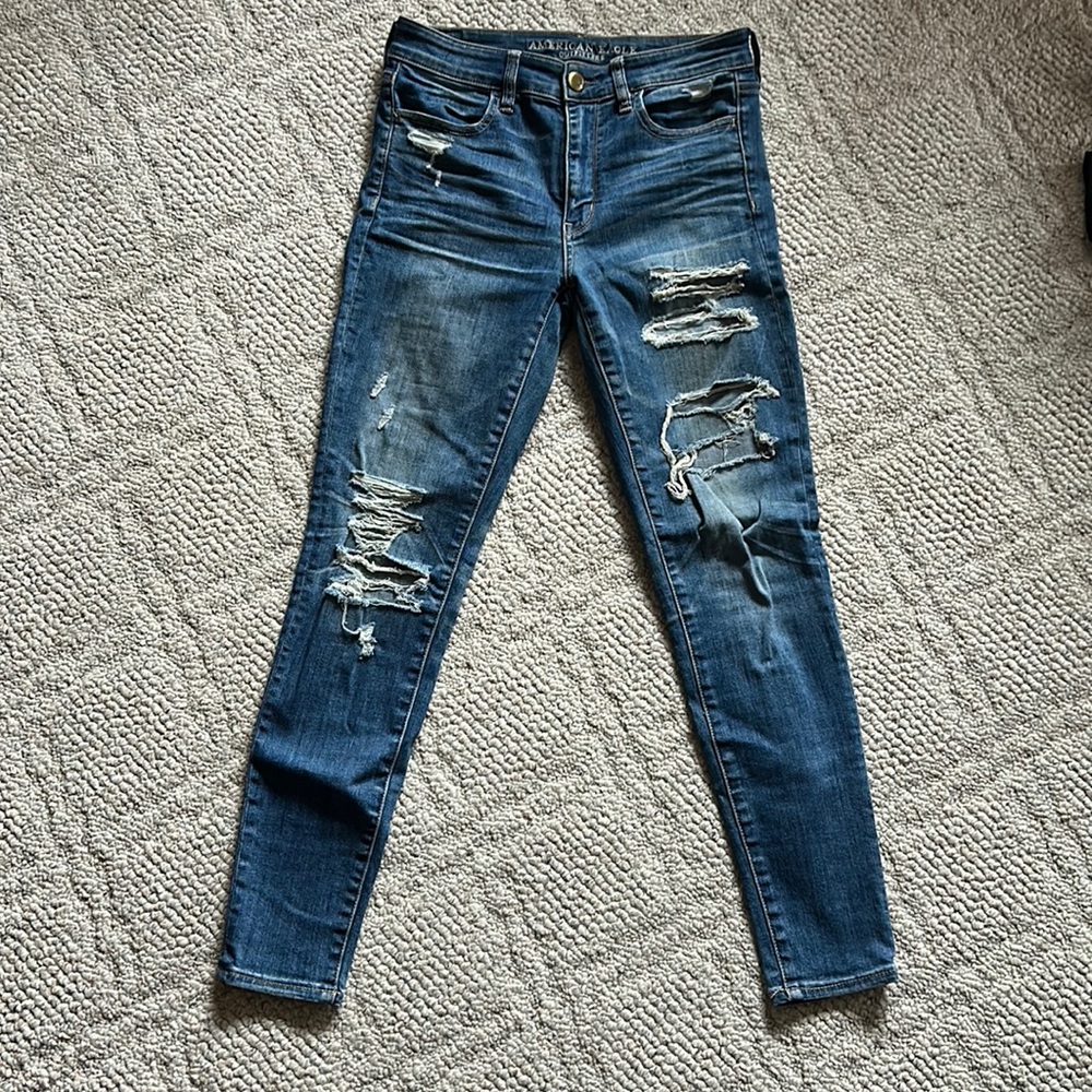 American eagle hi rise jegging